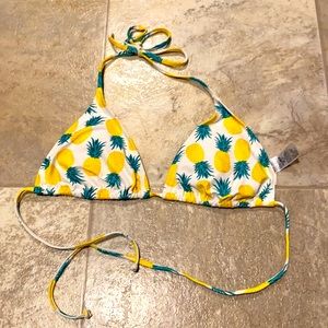 Pineapple bikini top